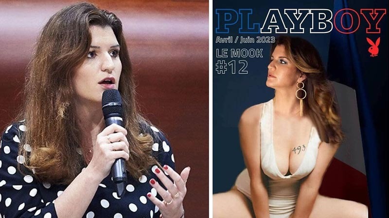 Ministra francesa posa para a Playboy