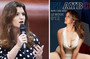 Ministra francesa posa para a Playboy(Reprodução/Opinion Frontal)