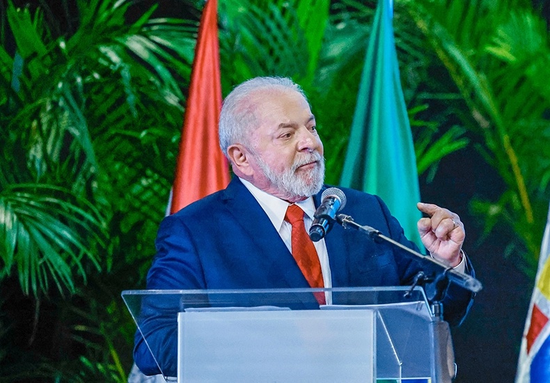 O presidente da República, Luiz Inácio Lula da Silva