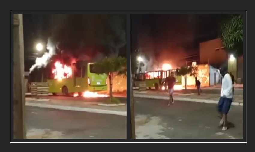 Polícia prende acusados de incendiar cinco ônibus em Teresina