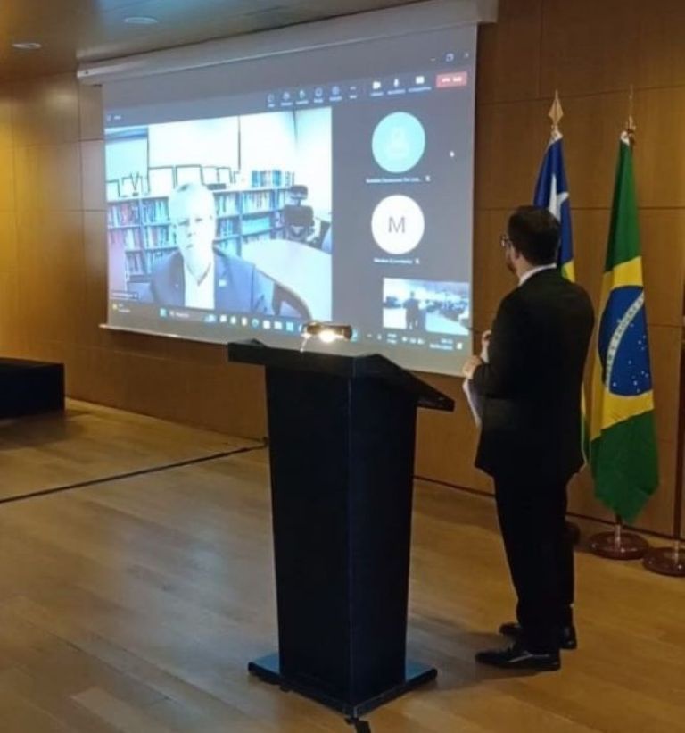 Palestra com o professor Jesse Van Griensven, titular da Universidade de Waterloo, no Summit Piauí-Europa Hidrogênio Verde