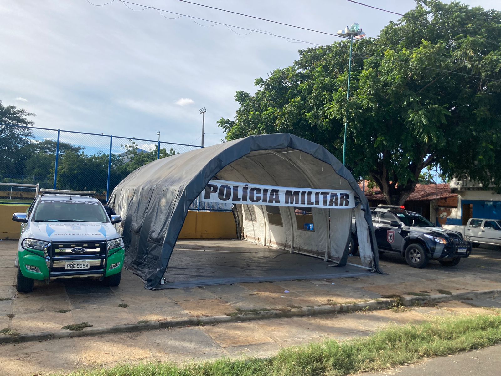 Para reforçar segurança, Polícia Militar instala Posto de Comando na zona Sul de Teresina