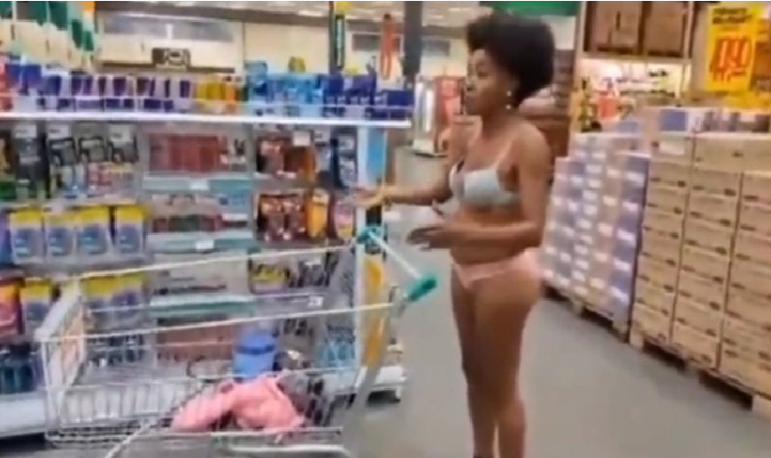 VÍDEO: Seguida por segurança, professora tira a roupa para denunciar racismo em mercado