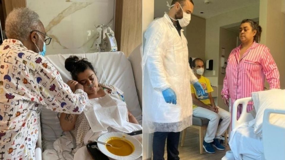 Preta Gil posta foto no hospital com pai e faz depoimento emocionante sobre câncer