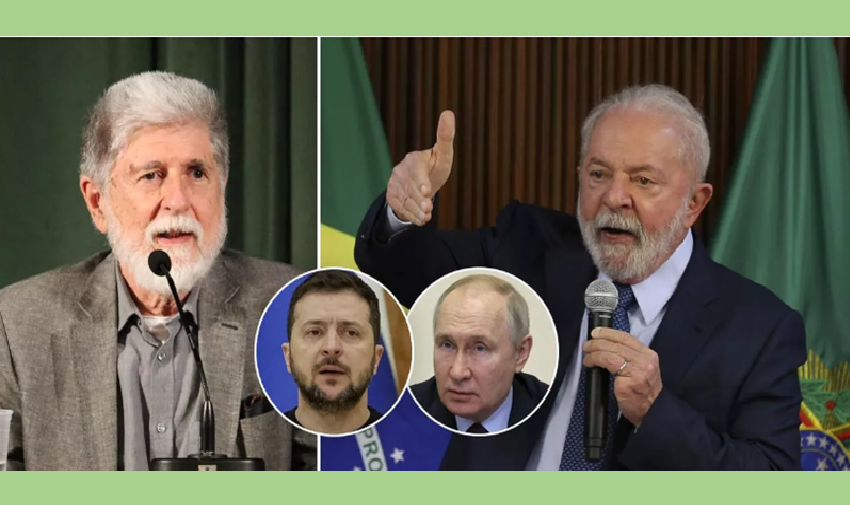 Celso Amorim encontrará Zelensky nesta quarta (10) para discutir paz