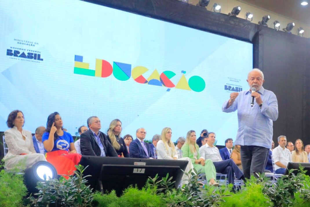 Evento com a presença do presidente Lula