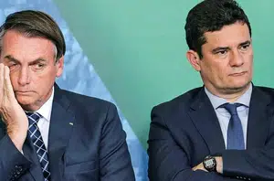 Jair Bolsonaro e Sérgio Moro(Adriano Machado)