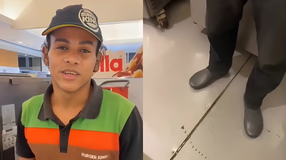 Vídeo: funcionário do Burger King urina na roupa após ser proibido de ir ao banheiro