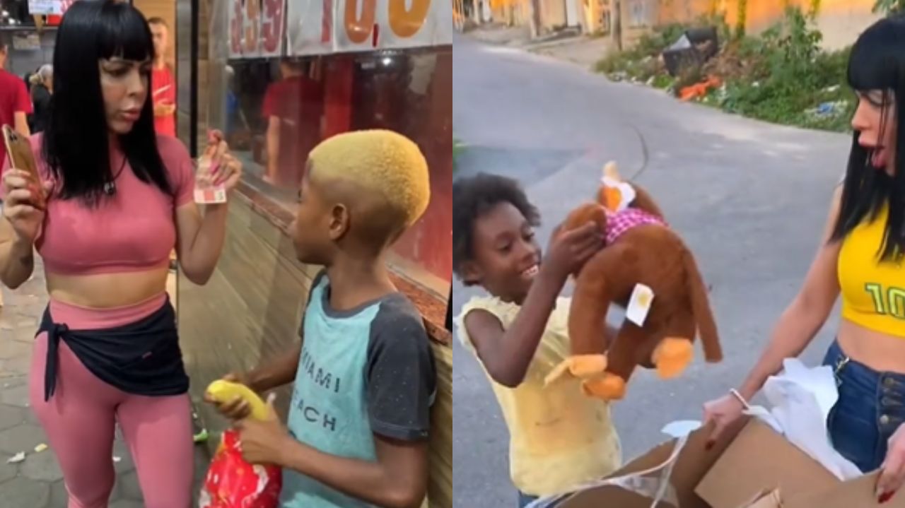 Vídeo: Influenciadoras dão banana e macaco para crianças negras e são acusadas de racismo