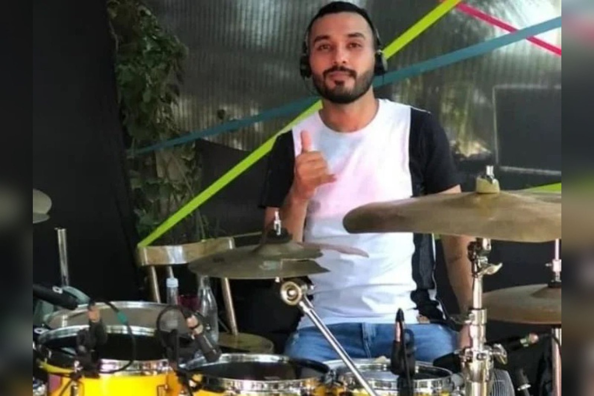 O baterista Ricardo Eric de Sousa Silva, de 25 anos