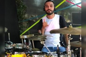 O baterista Ricardo Eric de Sousa Silva, de 25 anos(Reprodução)