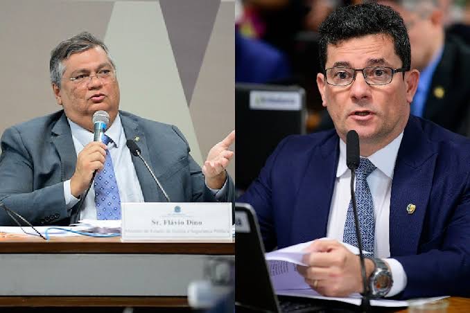 O confronto entre os ex-juízes Flávio Dino e Sergio Moro no Senado