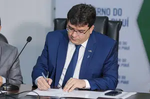 O governador do Piauí, Rafael Fonteles(Ccom)