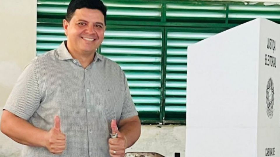 O prefeito Erivelton Teixeira Neves