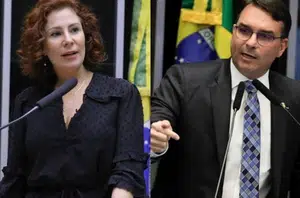 O TSE manteve condenações contra a deputada CaCarla Zambelli (PL) e o senador Flávio Bolsonaro (PL)(Reprodução/poder360)
