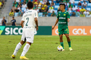 Partida entre Cuiabá x Palmeiras é uma das que está sob suspeita pelo MP-GO.(Reprodução)
