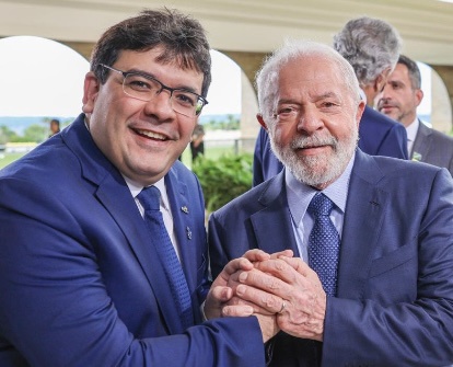 Governador Rafael Fonteles e o presidente Lula