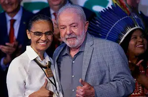 Lula e Marina Silva(Reprodução)