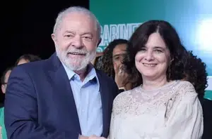 Lula e Nisia Trindade(Divulgação)