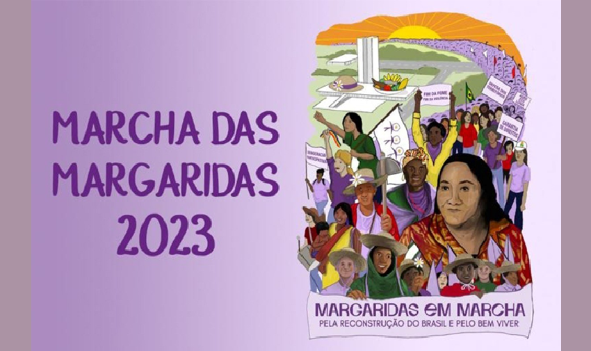 100 mil mulheres em Brasília. É a Marcha das Margaridas