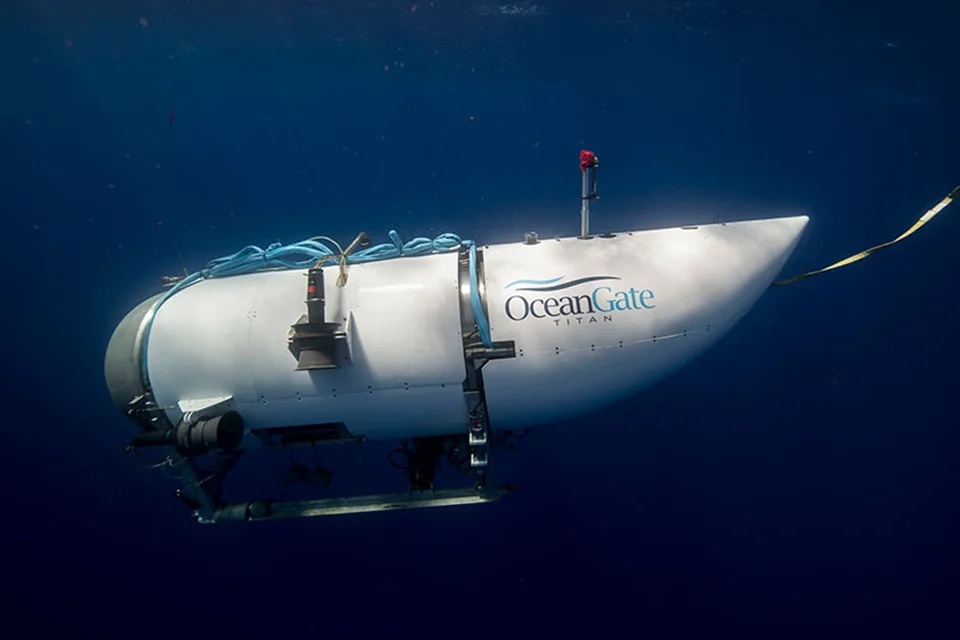 Submarino usado na visita ao naufrágio do Titanic