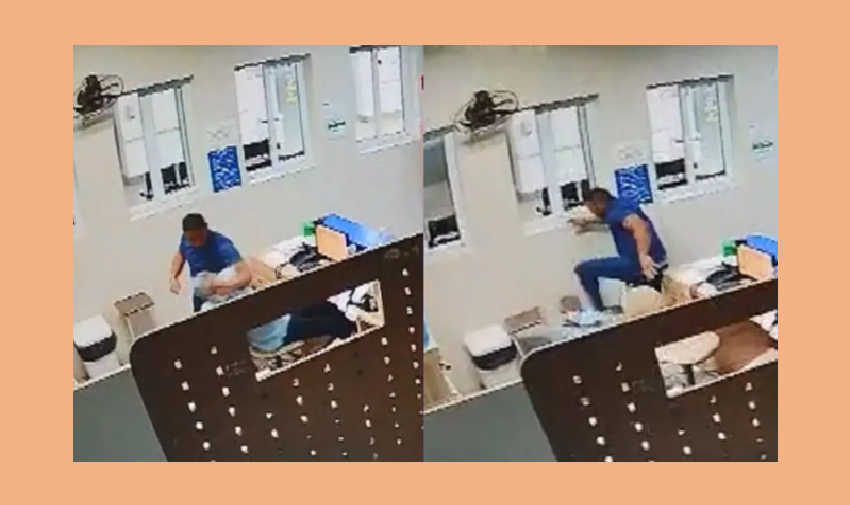 VÍDEO: Funcionário de hospital é agredido por acompanhante de paciente em SP