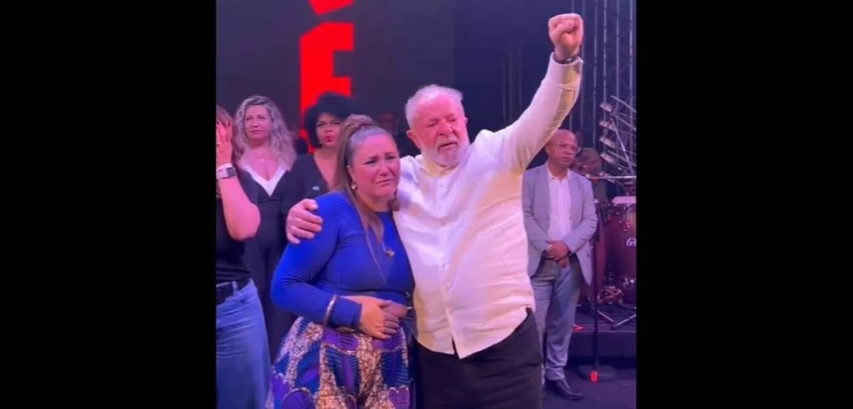 Lula e Janja se emocionam ao som de Maria Rita