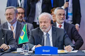 Lula na cúpula do Mercosul, na Argentina(Reprodução/Secom)
