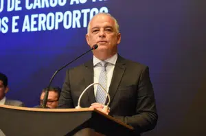 Márcio França, ministro de Portos e Aeroportos(Reprodução/Poder360)