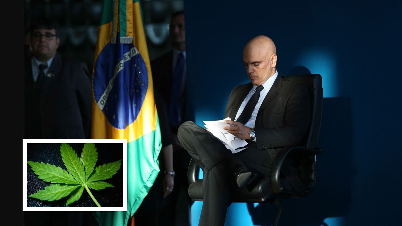 Alexandre de Moraes é por descriminalizar porte de maconha. Voto repercute!