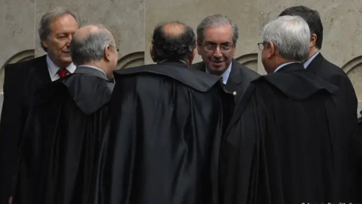 Eduardo Cunha e ministros