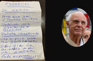 Padre Júlio ameçado(Divulgação)