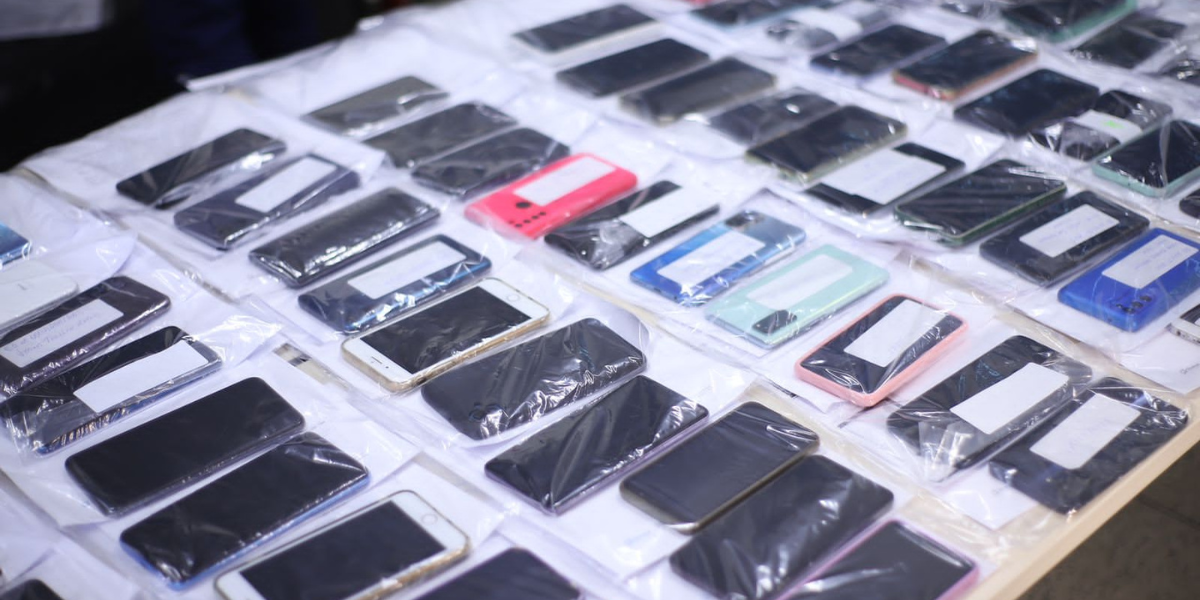 Segurança vai devolver 260 celulares roubados em Teresina