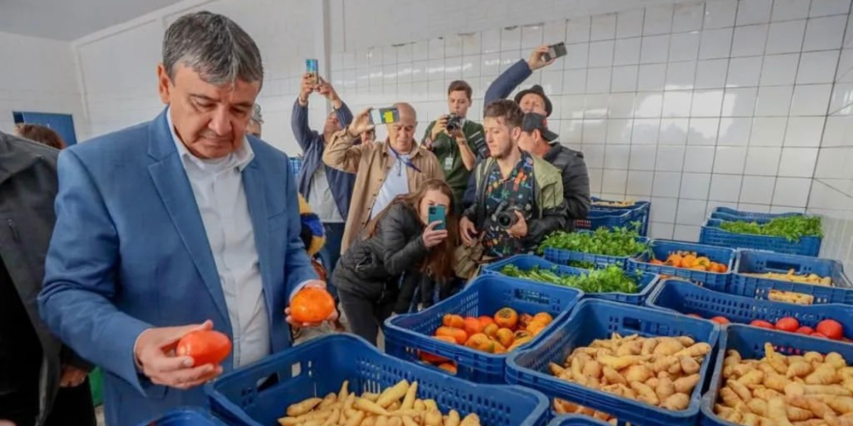 Vídeo: Wellington Dias visita projeto Comida Boa, que beneficia mais de um milhão de pessoas