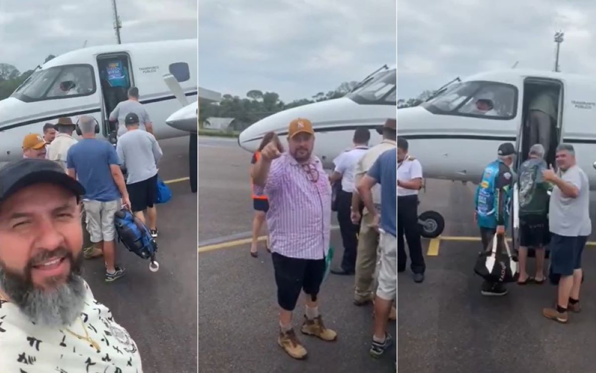 Vídeo: vejam passageiros embarcando no avião da morte