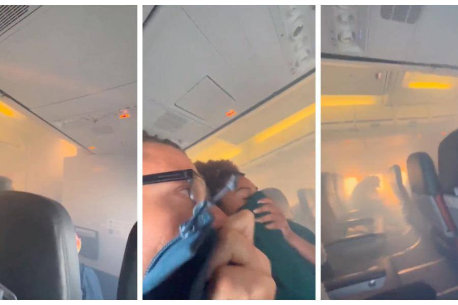 Avião da Gol faz pouso de emergência no RJ após fumaça a bordo