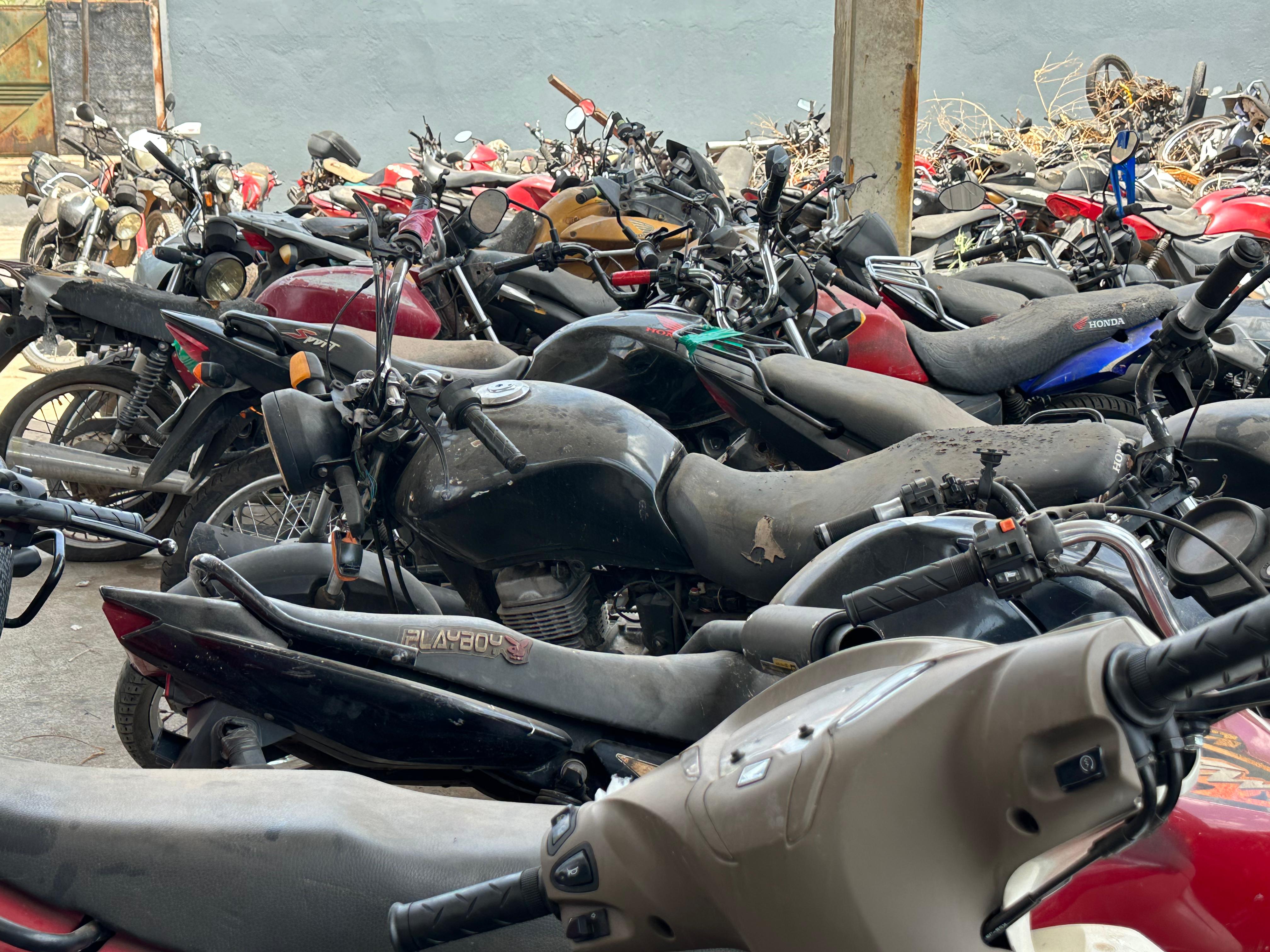 Cerca de 500 motos apreendidas no Piauí serão devolvidas durante mutirão