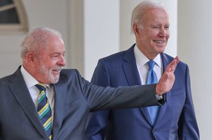Lula e Joe Biden(Ricardo Stuckert/PR)