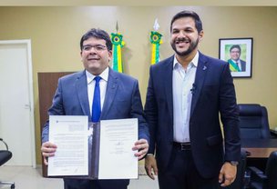 Rafael Fonteles e Washington Bandeira