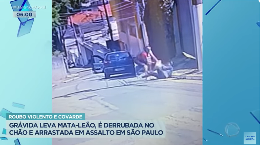 SP: grávida é arrastada por suspeito durante assalto na zona norte