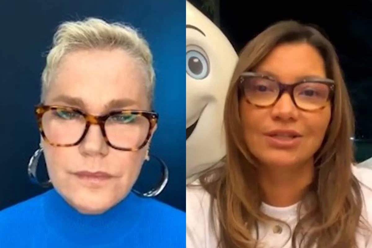 Vídeo: Xuxa chama internauta de “idiota e imbecil” durante live com Janja