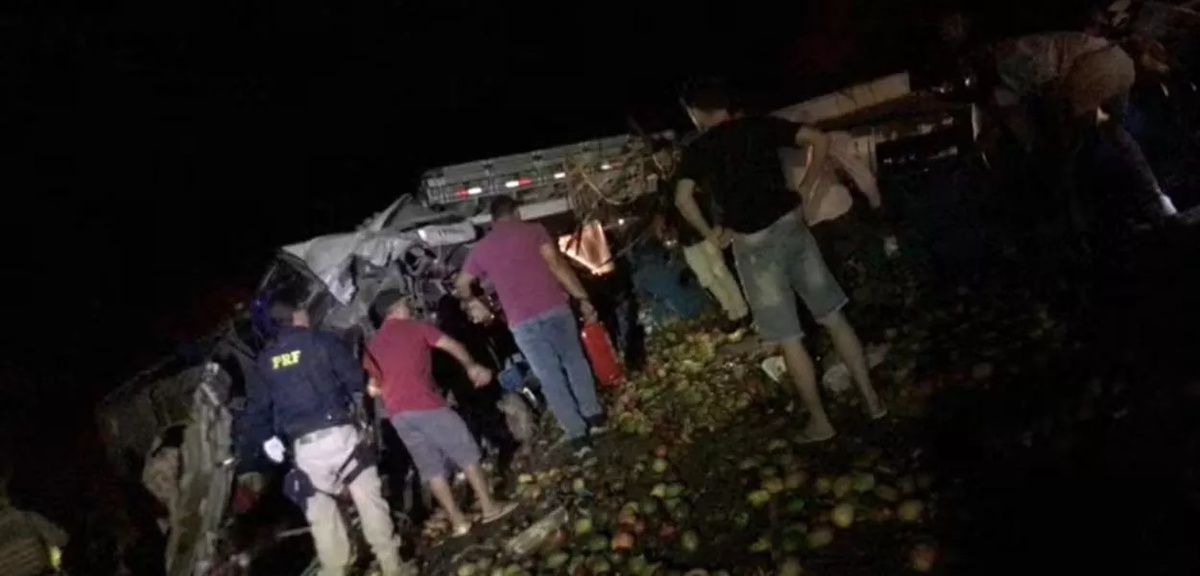 Acidente entre ônibus e caminhão deixa 24 mortos na Bahia