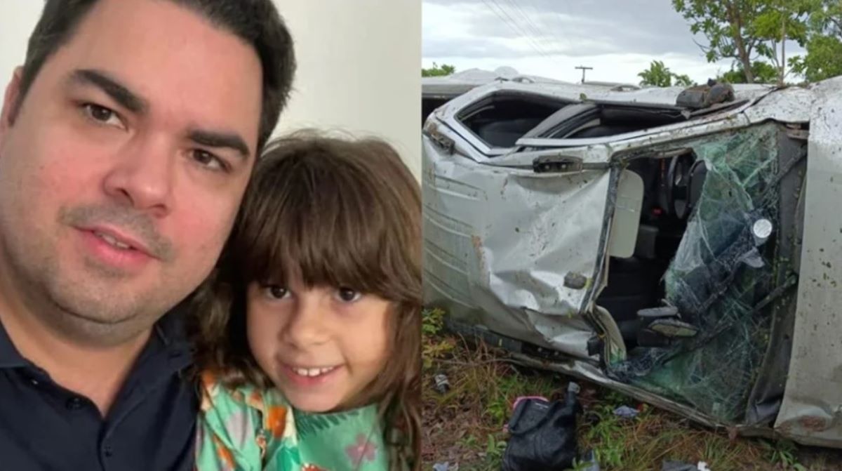 Médico capota carro e filha de oito anos morre. Fato ocorreu no interior do Piauí