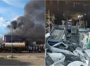 Incêndio destrói supermercado em Colônia do Piauí