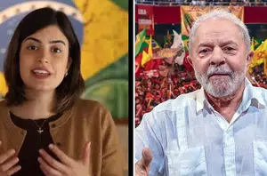 Lula e Tabata Amaral(Reprodução)