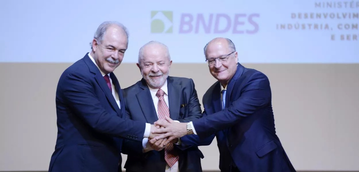 Lula, Geraldo Alckmin e Aloizio Mercadante