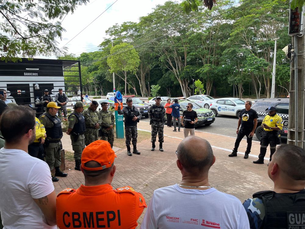 Órgãos de segurança preparam estratégias para atuação nas festas carnavalescas no Piauí