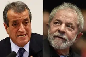 Valdemar Costa Neto e o presidente Lula(Reprodução)