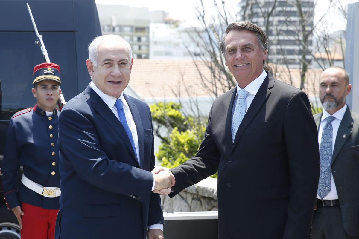 Benjamin Netanyahu e Bolsonaro