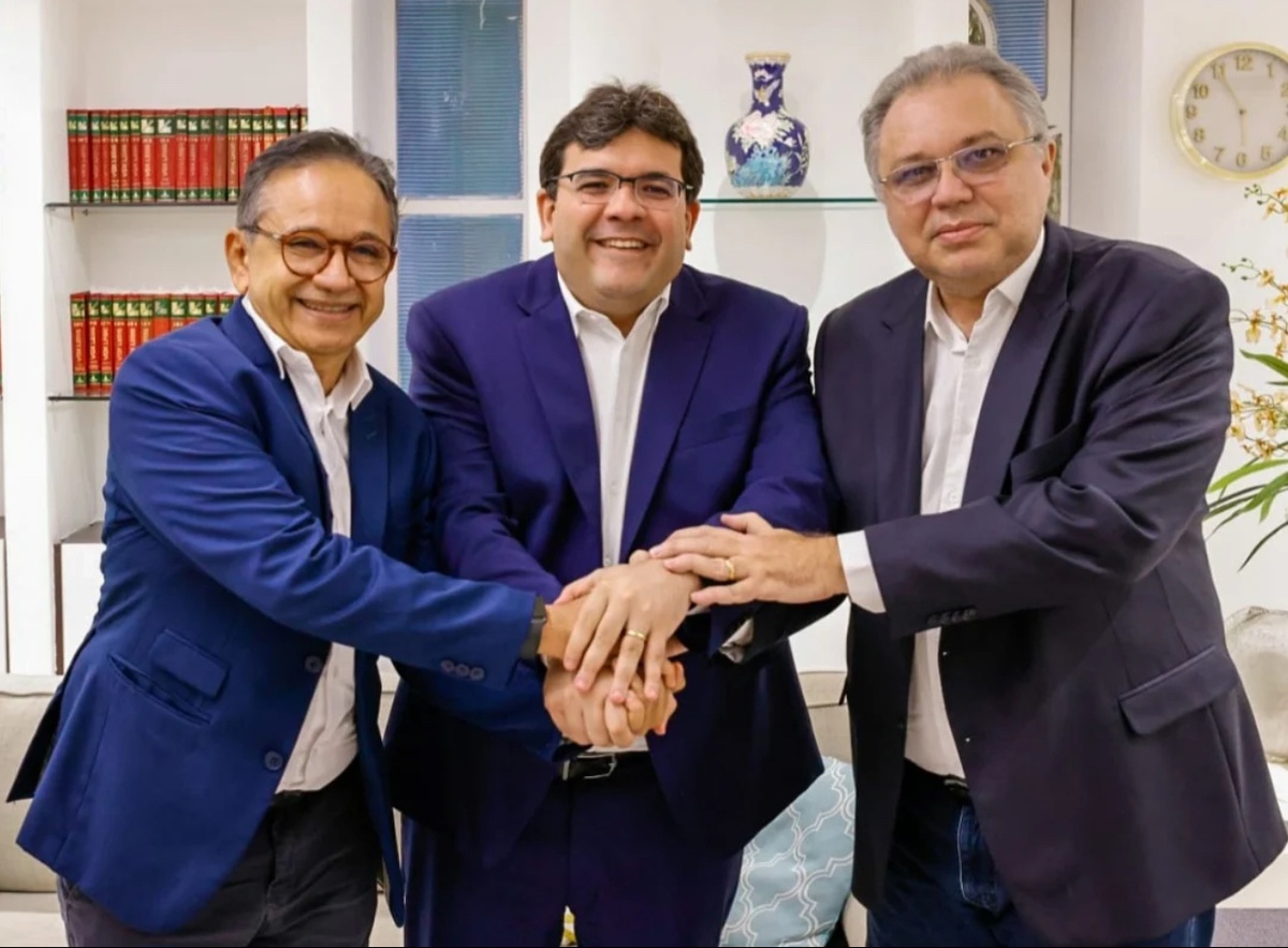 Dr. Hélio, Rafael Fonteles e Florentino Neto